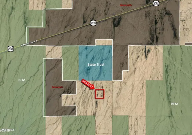 Photo 2 of Land for sale at 0 S 99th Avenue, Maricopa, AZ 85139 | MLS# 6991919 | Listing updated on 2026-05-07