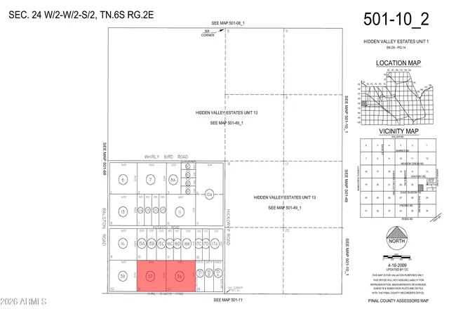 Photo 4 of Land for sale at 50680 W Dune Shadow Rd #30 & 31, Maricopa, AZ 85139 | MLS# 6992172 | Listing updated on 2026-06-08