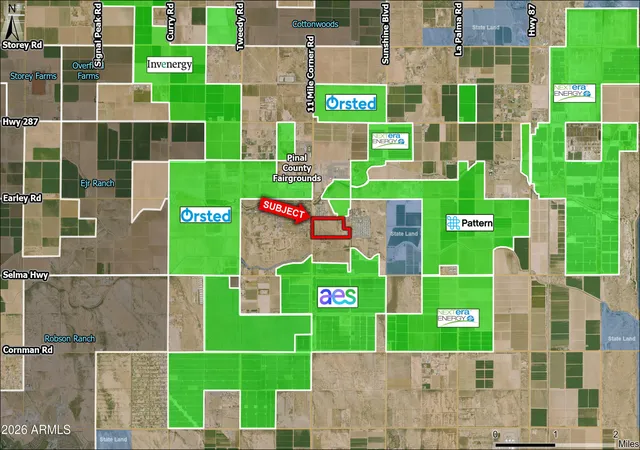 1st image of 0 S 11 Mile Corner Rd, Coolidge, AZ 85128 | MLS# 6992457