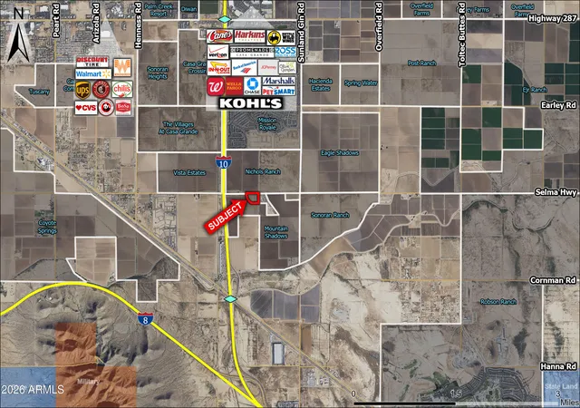 Photo 1 of Land for sale at 0 E Selma Hwy, Casa Grande, AZ 85193 | MLS# 6999290 | Listing updated on 2026-03-16