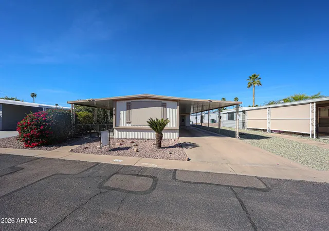 Photo 1 of Manufactured home for sale at 3104 E Broadway Rd #216, Mesa, AZ 85204 | MLS# 7000559 | Listing updated on 2026-09-07