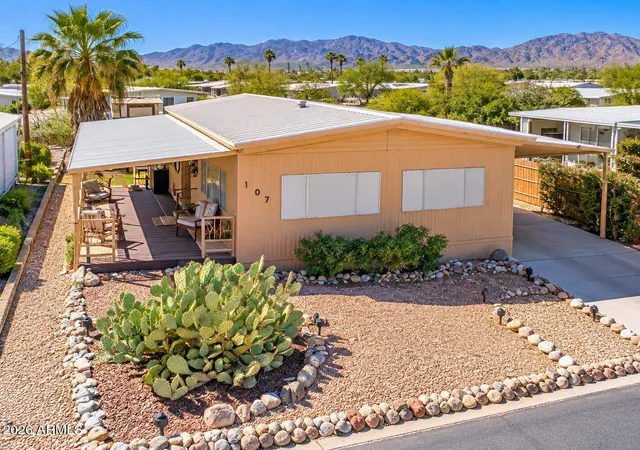 Photo 1 of Manufactured home for sale at 107 E Donna Dr, Queen Valley, AZ 85118 | MLS# 7000986 | Listing updated on 2026-10-29