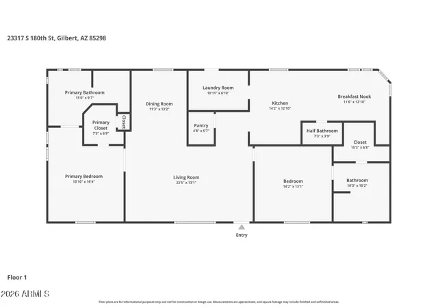 36th image of 23317 S 180th St, Gilbert, AZ 85298 | MLS# 7001189