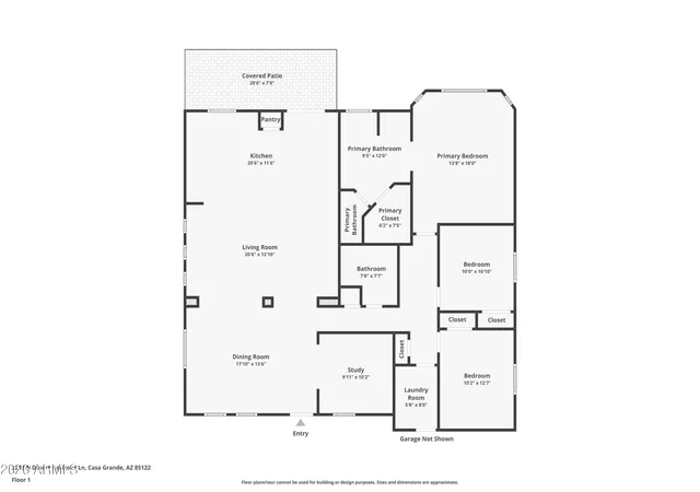 34th image of 3218 N Desert Horizons Ln, Casa Grande, AZ 85122 | MLS# 7008245