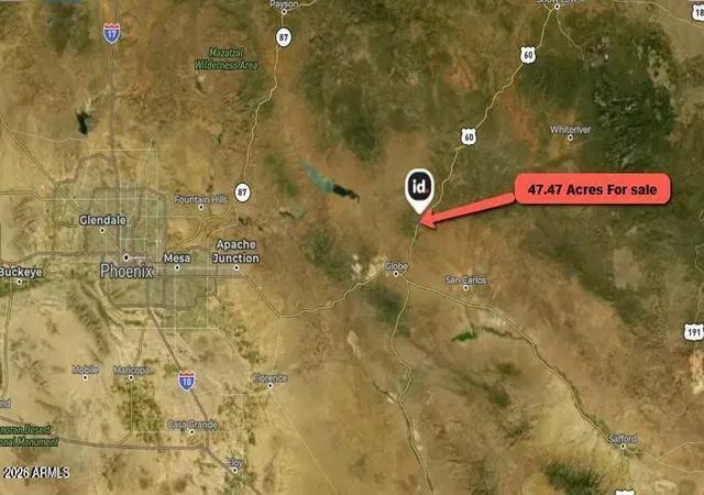 Photo 2 of Land for sale at 00 US 60, Globe, AZ 85501 | MLS# 7004884 | Listing updated on 2026-04-23