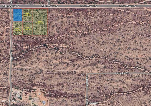 Photo 2 of Land for sale at 280x1 N 168th Street #-1, Scottsdale, AZ 85262 | MLS# 7006445 | Listing updated on 2026-06-19