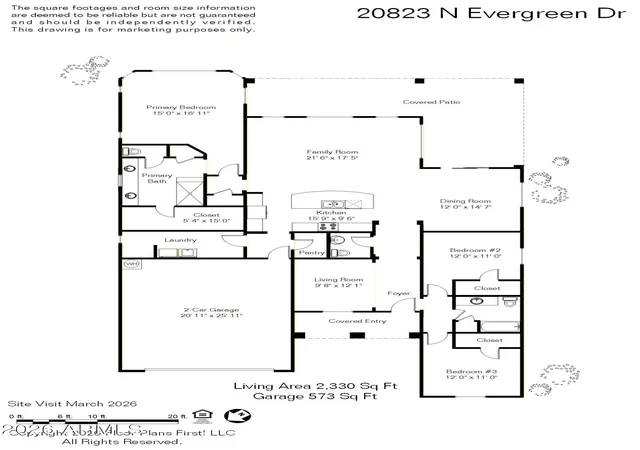 Photo 2 of Single family home for sale at 20823 N Evergreen Dr, Maricopa, AZ 85138 | MLS# 7006111 | Listing updated on 2026-09-13
