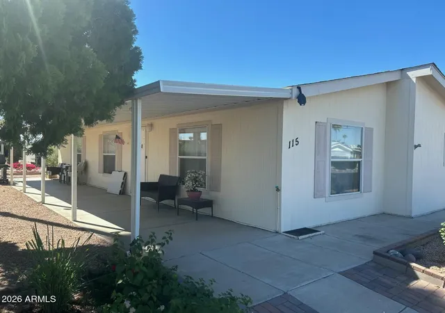 Photo 2 of Manufactured home for sale at 8103 E Southern Ave #115, Mesa, AZ 85209 | MLS# 7007333 | Listing updated on 2026-09-09