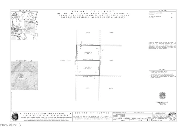 7th image of 000 N Tbd Dr #180-A, St Johns, AZ 85936 | MLS# 7010028