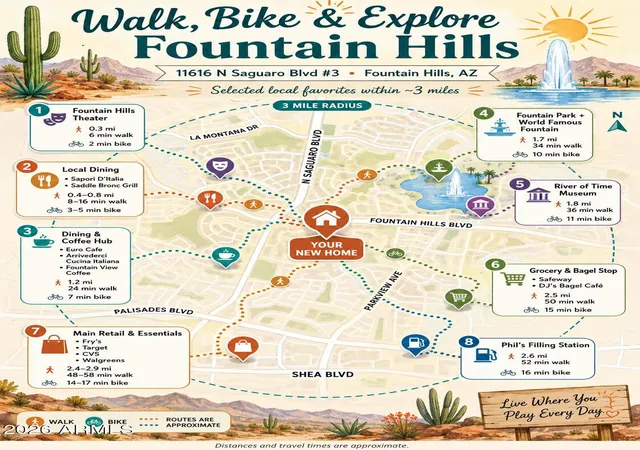 Homes for sale in Fountain Hills, AZ | 11616 N Saguaro Blvd #3, Fountain Hills, AZ 85268 | MLS# 7010644