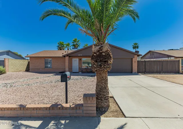Photo 2 of Single family home for sale at 4815 W Rosewood Dr, Glendale, AZ 85304 | MLS# 7011293 | Listing updated on 2026-07-14