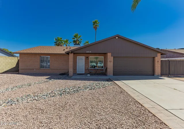 Photo 3 of Single family home for sale at 4815 W Rosewood Dr, Glendale, AZ 85304 | MLS# 7011293 | Listing updated on 2026-07-14