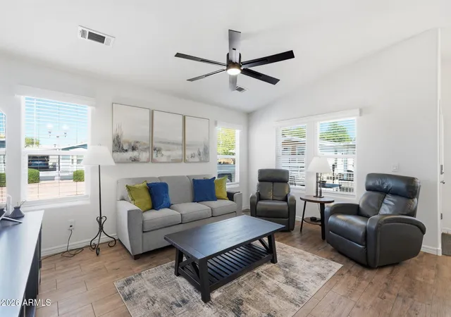 Photo 1 of Manufactured home for sale at 8865 E Baseline Rd #74B, Mesa, AZ 85209 | MLS# 7011037 | Listing updated on 2026-08-29