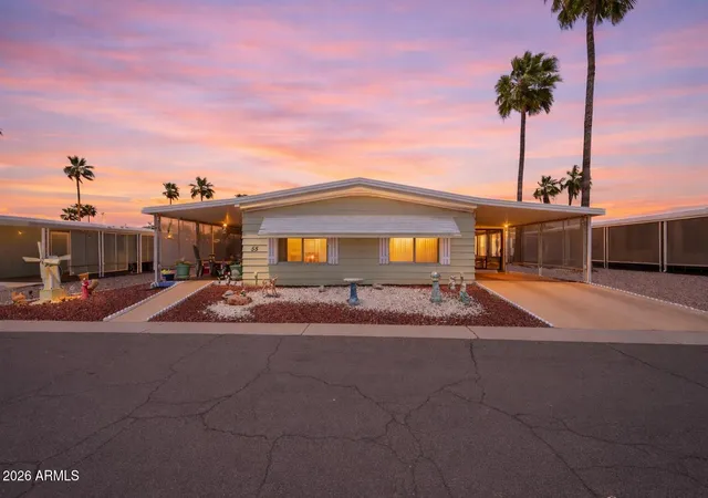 Photo 1 of Manufactured home for sale at 661 S Hawes Rd #55, Mesa, AZ 85208 | MLS# 7014400 | Listing updated on 2026-06-24