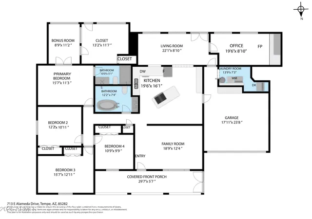 5th image of 713 E Alameda Dr, Tempe, AZ 85282 | MLS# 7016924