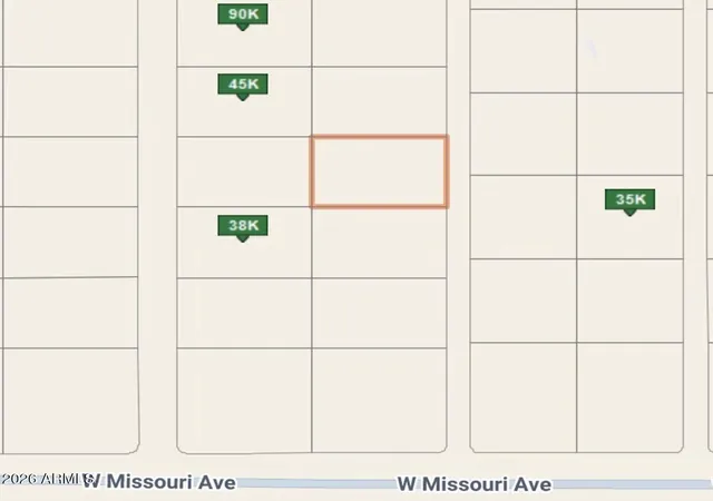 Photo 2 of Land for sale at 0 W Missouri Ave #-538, Tonopah, AZ 85354 | MLS# 7014474 | Listing updated on 2026-10-27