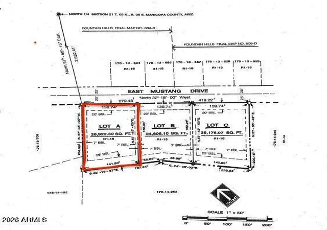 Photo 3 of Land for sale at 15231 E Mustang Dr #A, Fountain Hills, AZ 85268 | MLS# 7015079 | Listing updated on 2026-08-05
