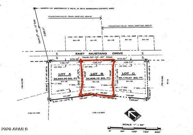 Photo 3 of Land for sale at 15237 E Mustang Dr #B, Fountain Hills, AZ 85268 | MLS# 7015111 | Listing updated on 2026-08-05