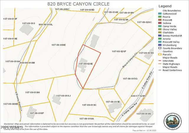 42nd image of 820 Bryce Canyon Cir, Prescott, AZ 86303 | MLS# 7016907