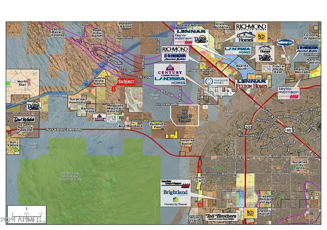 Photo 3 of Sale Pending at 0 N 223rd Avenue, Surprise, AZ 85387 | MLS# 7017324 | Listing updated on 2026-08-27