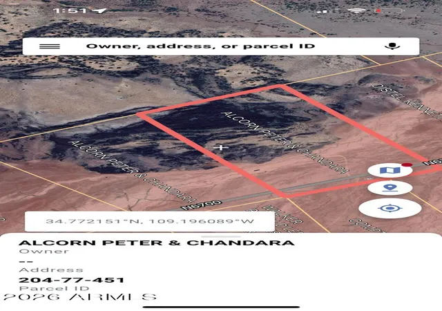 Photo 3 of Land for sale at N6700 North #204-77-451, St Johns, AZ 85936 | MLS# 7017609 | Listing updated on 2026-08-26