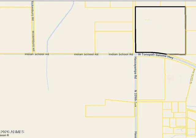 Photo 1 of Land for sale at 33744 W Indian School Rd #13, Tonopah, AZ 85354 | MLS# 7017750 | Listing updated on 2026-06-22