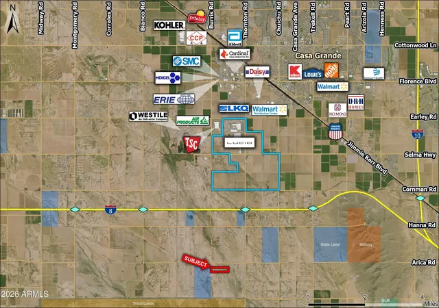 1st image of 0 S Burris Rd, Casa Grande, AZ 85193 | MLS# 7018455