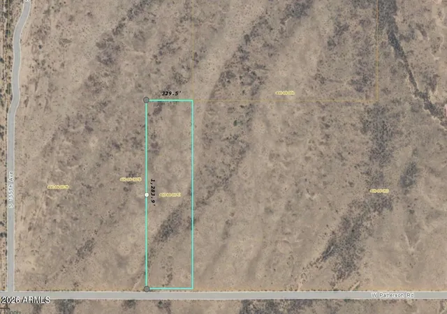 Photo 2 of Land for sale at 0 W Patterson Rd, Goodyear, AZ 85338 | MLS# 7019677 | Listing updated on 2026-07-31