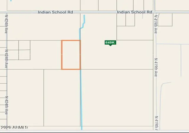 Photo 1 of Land for sale at 0 W Indian School Rd #0, Tonopah, AZ 85354 | MLS# 7021418 | Listing updated on 2026-04-30