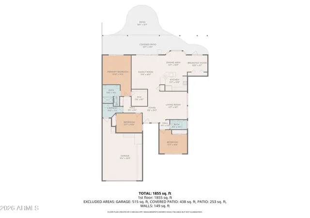 Photo 3 of Single family home for sale at 25225 S Flame Tree Dr, Sun Lakes, AZ 85248 | MLS# 7022086 | Listing updated on 2026-09-10