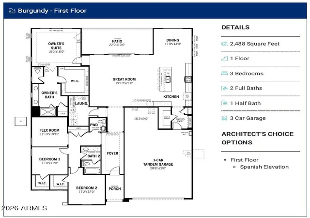 Photo 2 of Single family home for sale at 19175 W Royal Palm Dr, Waddell, AZ 85355 | MLS# 7026995 | Listing updated on 2026-09-16
