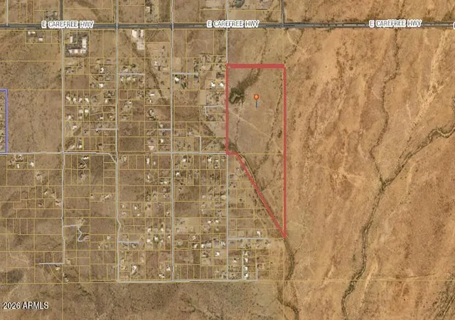 Photo 1 of Land for sale at 334xx N 14th Street, Desert Hills, AZ 85086 | MLS# 7026535 | Listing updated on 2026-05-11