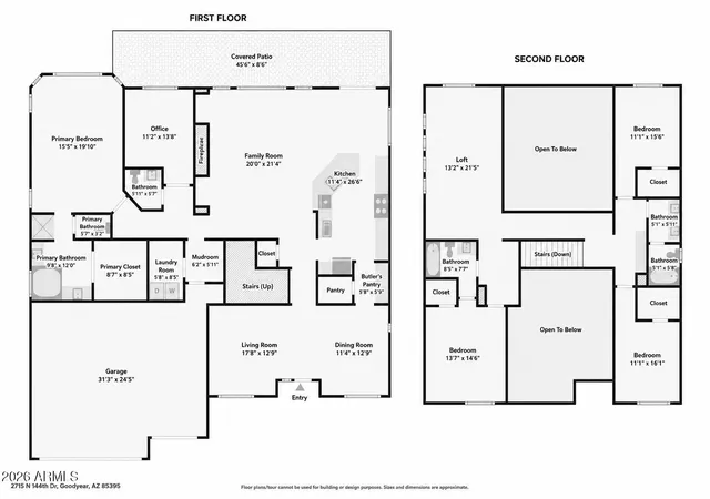 56th image of 2715 N 144th Dr, Goodyear, AZ 85395 | MLS# 7027345