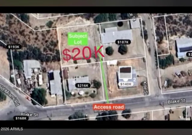 Photo 1 of Land for sale at 267 W Blake St #18, Globe, AZ 85501 | MLS# 7027421 | Listing updated on 2026-08-19