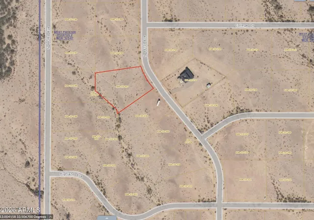Photo 1 of Land for sale at 0 N 441 Avenue #171, Tonopah, AZ 85354 | MLS# 7030824 | Listing updated on 2026-05-20