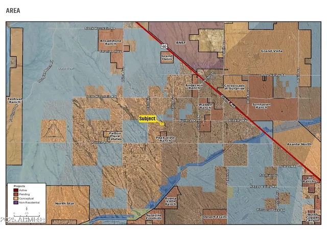Photo 4 of Land for sale at 0000 N 231st Avenue, Wittmann, AZ 85361 | MLS# 7030095 | Listing updated on 2026-05-19