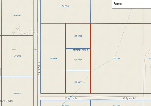 Photo 3 of Land for sale at 0 W Agate Rd #E 1/2 LOT 101, Maricopa, AZ 85139 | MLS# 7034007 | Listing updated on 2026-05-28