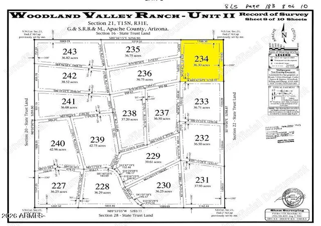 4th image of 234 County Rd N6371 --, Saint Johns, AZ 85936 | MLS# 7034653