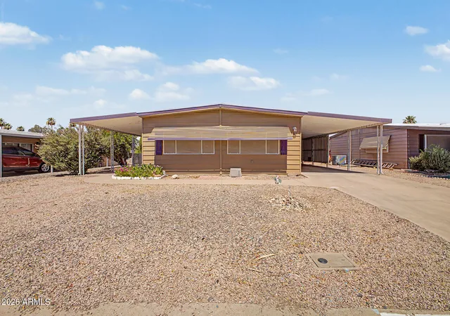 Photo 1 of Manufactured home for sale at 448 S 80th Way, Mesa, AZ 85208 | MLS# 7040233 | Listing updated on 2026-07-28