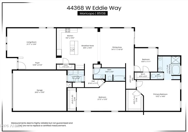 Photo 3 of Single family home for sale at 44368 W Eddie Way, Maricopa, AZ 85138 | MLS# 7035927 | Listing updated on 2026-09-18