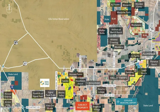3rd image of N Kenworthy Rd, Coolidge, AZ 85128 | MLS# 7035730