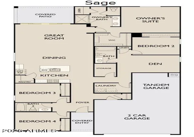 Photo 2 of Single family home for sale at 2466 E Galloping Horse Dr, San Tan Valley, AZ 85140 | MLS# 7035901 | Listing updated on 2026-07-28