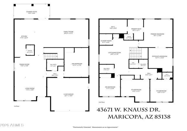 3rd image of 43671 W Knauss Dr, Maricopa, AZ 85138 | MLS# 7036920