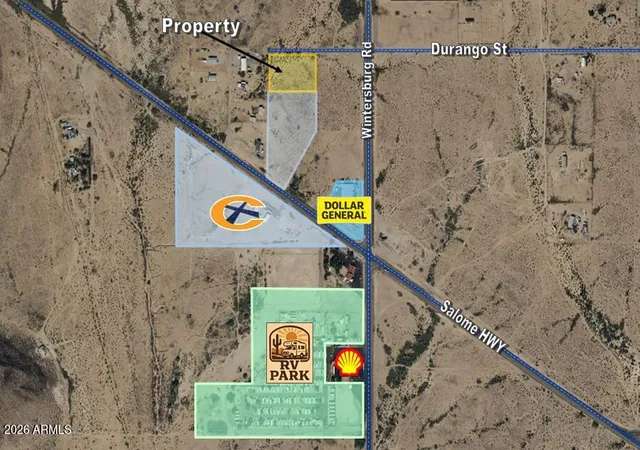 Photo 1 of Land for sale at 002 N Durango St, Tonopah, AZ 85354 | MLS# 7036309 | Listing updated on 2026-06-02