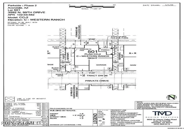Photo 3 of Sale Pending at 3592 N 99th Drive, Avondale, AZ 85392 | MLS# 7037336 | Listing updated on 2026-08-11