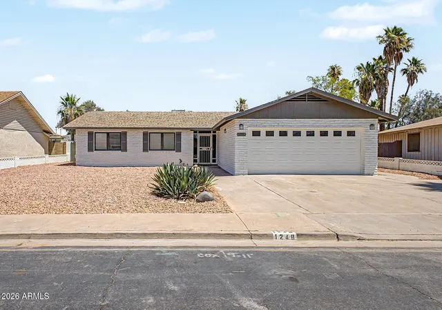 Photo 1 of Single family home for sale at 1248 E Indigo St, Mesa, AZ 85203 | MLS# 7038136 | Listing updated on 2026-09-16