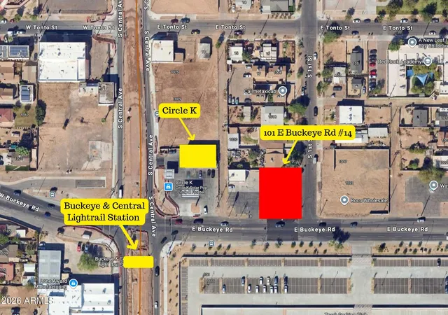 Photo 2 of Land for sale at 101 E Buckeye Rd S #14, Phoenix, AZ 85004 | MLS# 7038781 | Listing updated on 2026-06-10