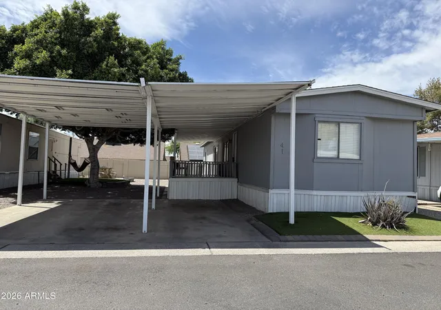 Photo 1 of Manufactured home for sale at 19401 N 7th Street #41, Phoenix, AZ 85024 | MLS# 7038727 | Listing updated on 2026-08-22