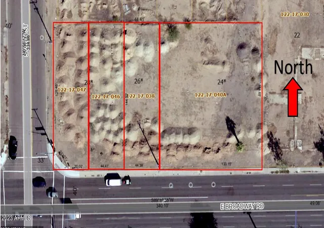 Photo 2 of Land for sale at 2804 E Broadway Rd, Phoenix, AZ 85040 | MLS# 7038862 | Listing updated on 2026-06-08