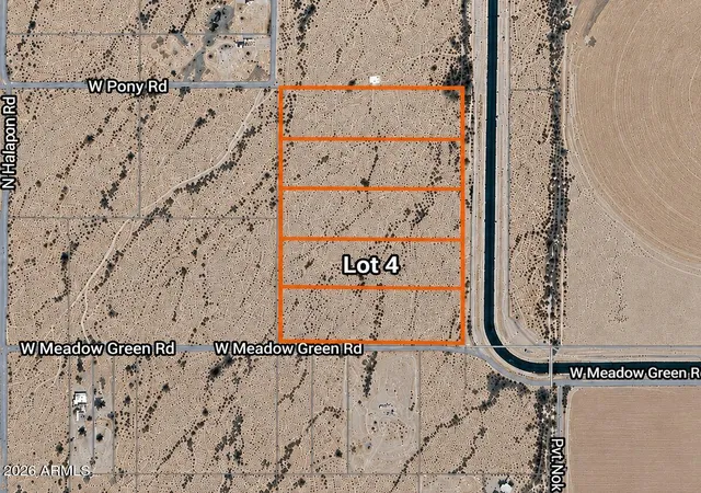 Photo 2 of Land for sale at 0 W Meadow Green Rd #4, Maricopa, AZ 85139 | MLS# 7039209 | Listing updated on 2026-06-15